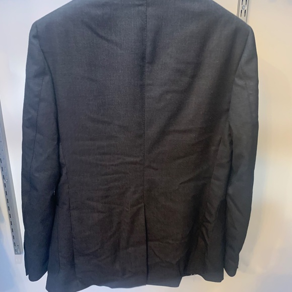 Dolce & Gabbana Men’s Blazer – Charcoal Wool, Skull Print Lining, Made in Italy - Picture 2 of 6